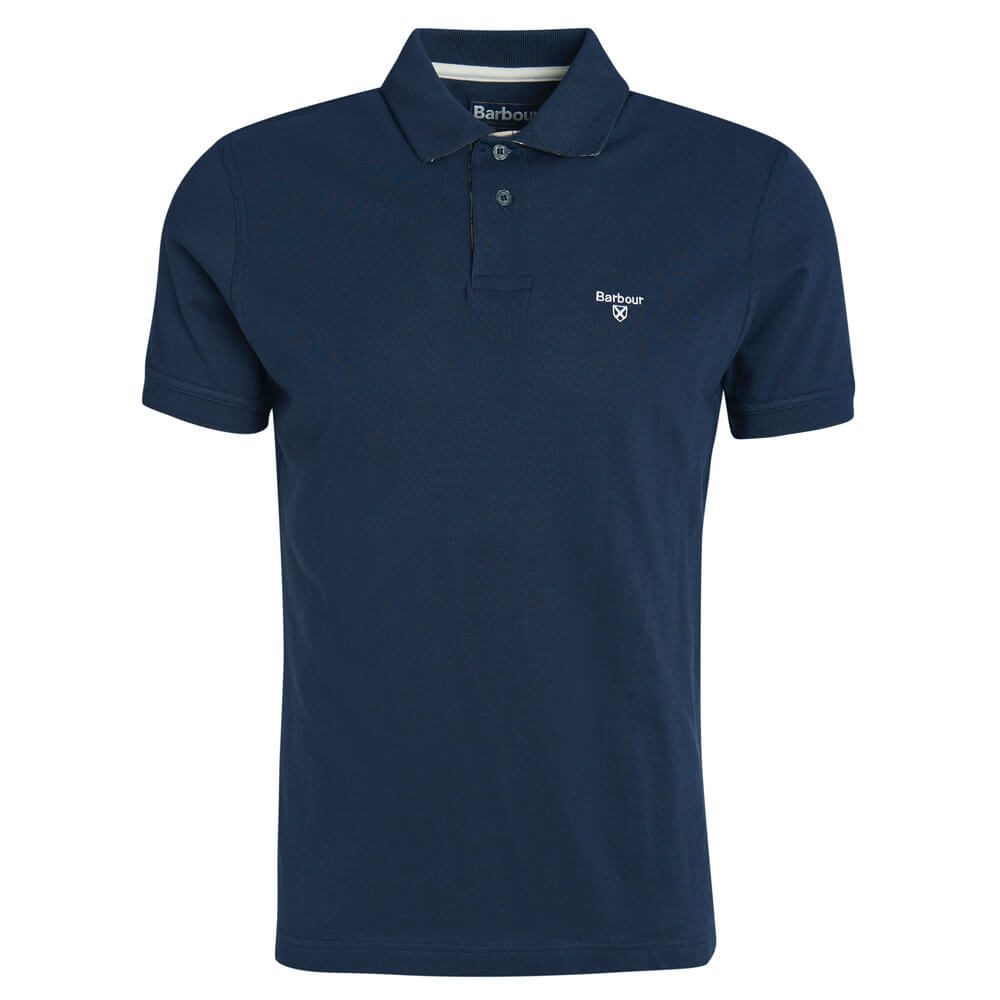 Barbour Heathland Polo Shirt Navy Jarrolds, Norwich